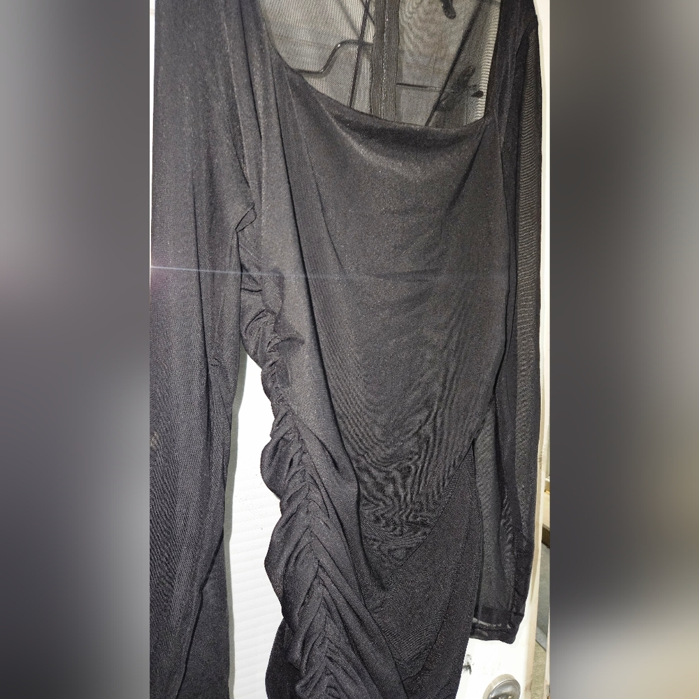 Long Sleeve Mini Bodycon Dress - Picture 9 of 10